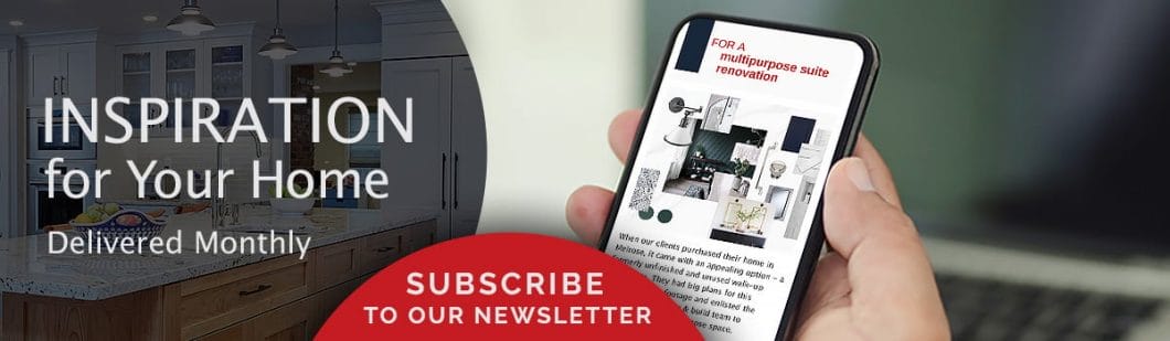 Home Inspiration Email Newsletter - Subscribe