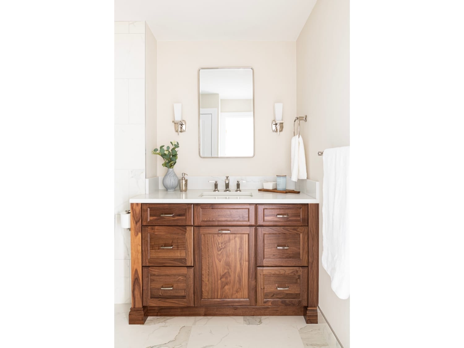 walnut cabinetry_bathroom vanity