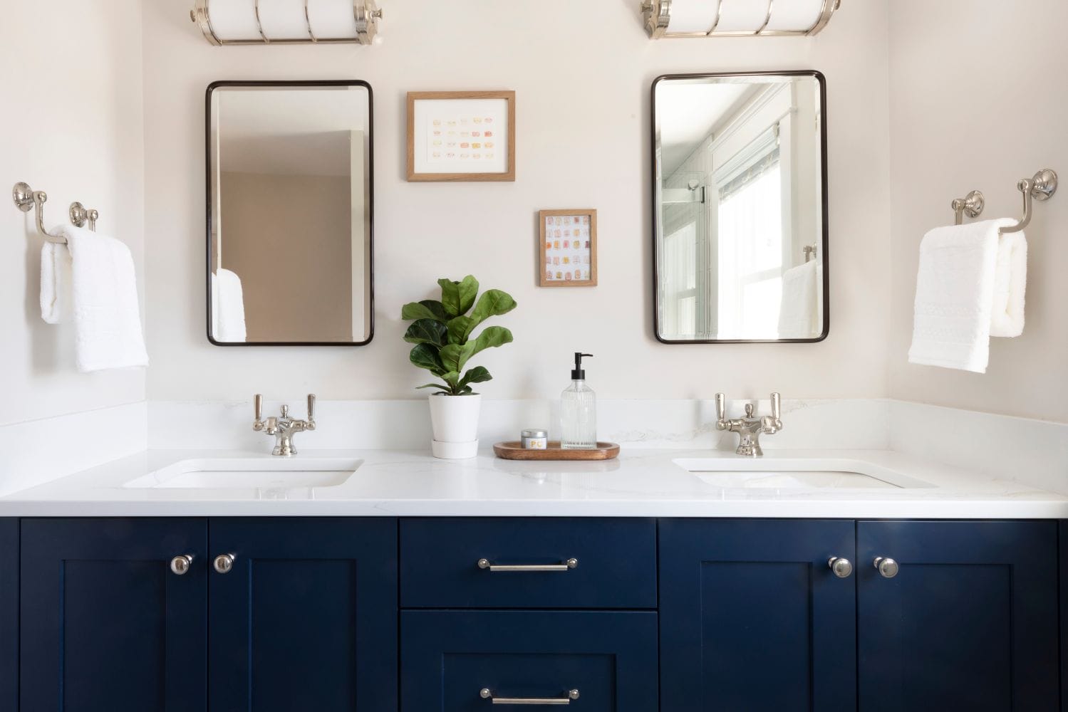 blue vanity bathroom remodel lee kimball