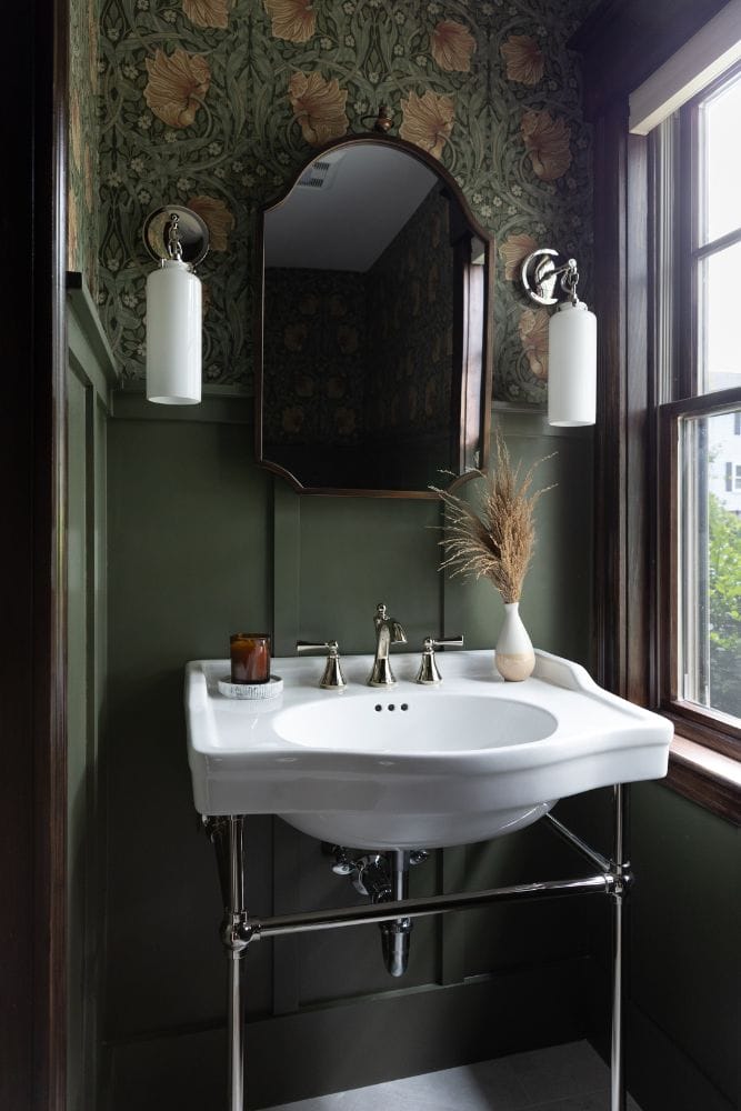 half bath powder room remodel lee kimball